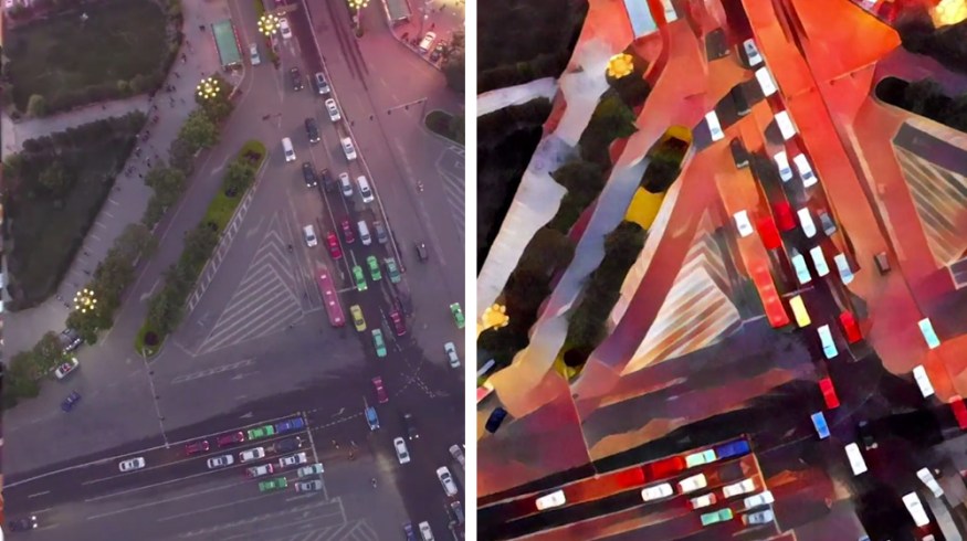 Artisto transforms your videos into moving paintings