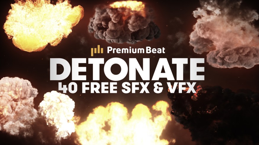 Detonate: 40 FREE Explosion SFX and VFX Elements